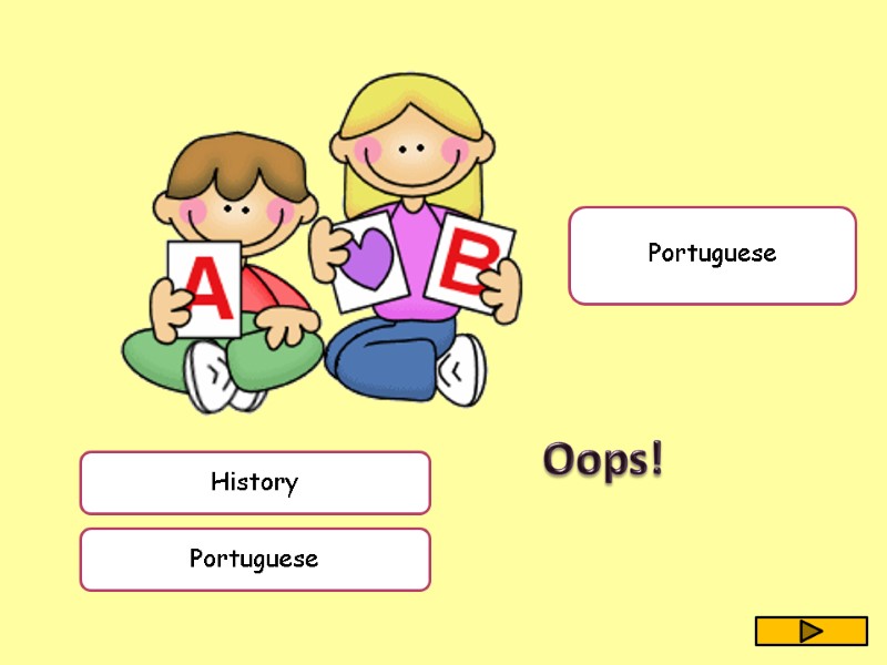 Portuguese History  Portuguese  Oops!
